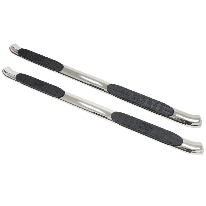 Westin 2014-2018 Chevy Silverado 1500 Crew Cab PRO TRAXX 4 Oval Nerf Step Bars - SS - Additional View 5