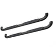 Load image into Gallery viewer, Westin 2014-2018 Chevy Silverado 1500 Dbl Cab (Body Mount) Platinum 4 Oval Nerf Step Bars - Black - Side View