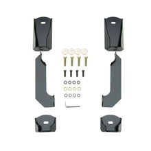 Load image into Gallery viewer, Westin 2014-2018 Chevy Silverado 1500 Dbl Cab (Body Mount) Platinum 4 Oval Nerf Step Bars - SS - Back View
