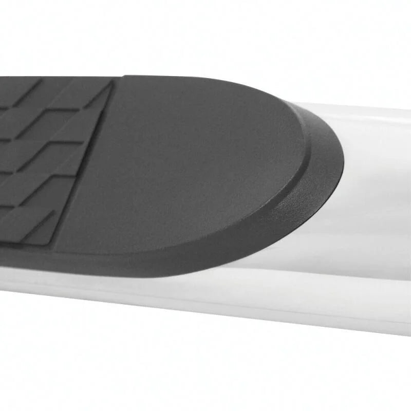 Westin 2014-2018 Chevy Silverado 1500 Dbl Cab (Body Mount) Platinum 4 Oval Nerf Step Bars - SS - Additional View 5