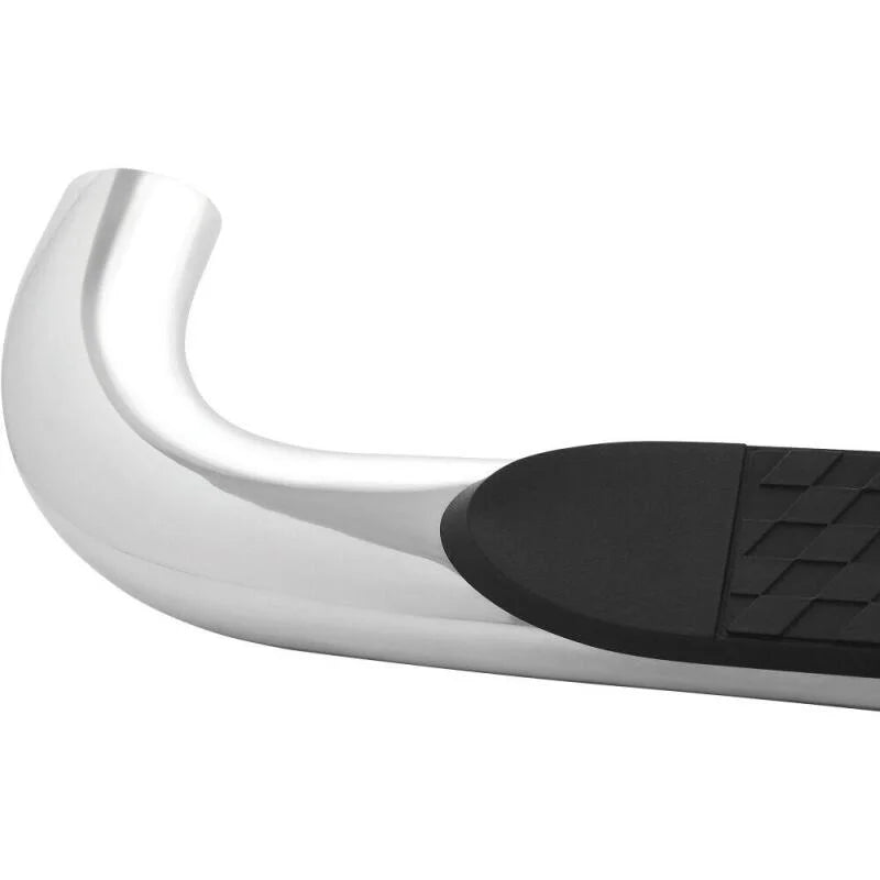 Westin 2014-2018 Chevy Silverado 1500 Dbl Cab (Body Mount) Platinum 4 Oval Nerf Step Bars - SS - Additional View 8