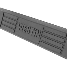 Load image into Gallery viewer, Westin 2014-2018 Chevy Silverado 1500 Dbl Cab (Rocker Mount) E-Series 3 Nerf Step Bars - Black - Side View