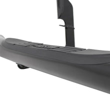 Load image into Gallery viewer, Westin 2014-2018 Chevy Silverado 1500 Dbl Cab (Rocker Mount) E-Series 3 Nerf Step Bars - Black - Back View