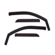Load image into Gallery viewer, Westin 2014-2018 Chevy Silverado 1500 Dbl Cab Wade In-Channel Wind Deflector 4pc - Smoke - Main Product View