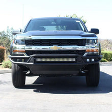 Load image into Gallery viewer, Westin 2014-2018 Chevy Silverado 1500 Outlaw Bumper Skid Plate - Textured Black - Back View