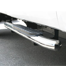 Load image into Gallery viewer, Westin 2014-2018 Chevy Silverado 1500 Reg Cab PRO TRAXX 4 Oval Nerf Step Bars - SS - Back View