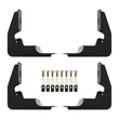 Load image into Gallery viewer, Westin 2014-2018 Chevy Silverado 1500 Reg Cab Premier Oval Nerf Step Bar Mount Kit - Black - Main Product View