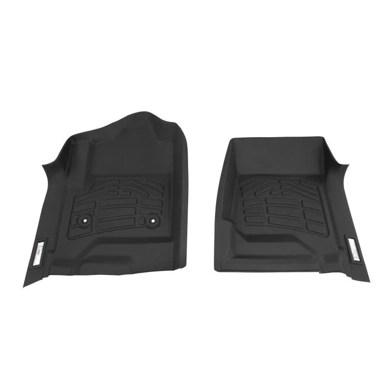 Westin 2014-2018 Chevy/GMC/Cadillac Silv/Sierra 1500 Wade Sure-Fit Floor Liners Front - Black - Main Product View