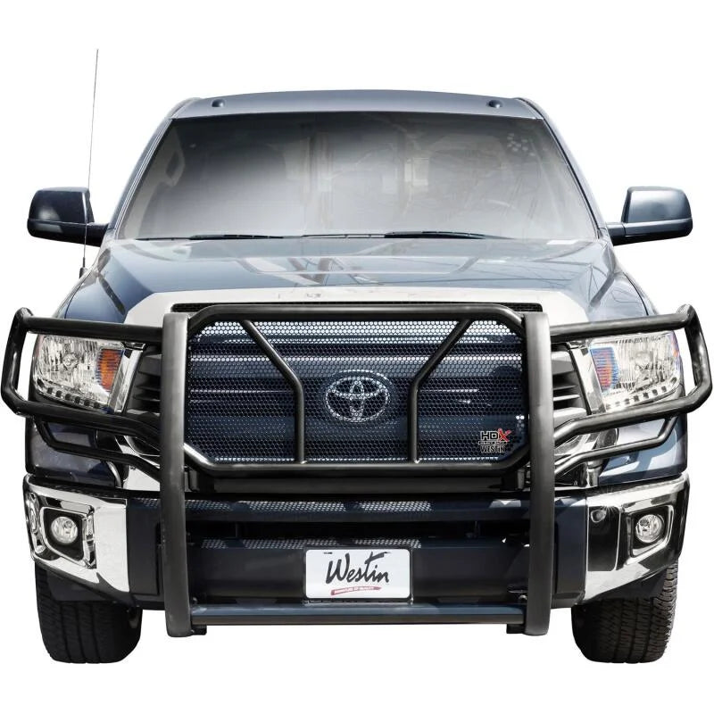 Westin 2014-2018 Toyota Tundra HDX Grille Guard - Black - Back View