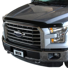 Load image into Gallery viewer, Westin 2015-2017 Ford F-150 Wade Platinum Bug Shield - Smoke - Side View