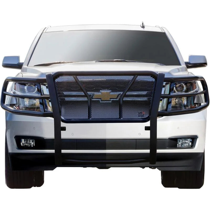 Westin 2015-2018 Chevrolet Suburban/Tahoe HDX Grille Guard - Black - Back View
