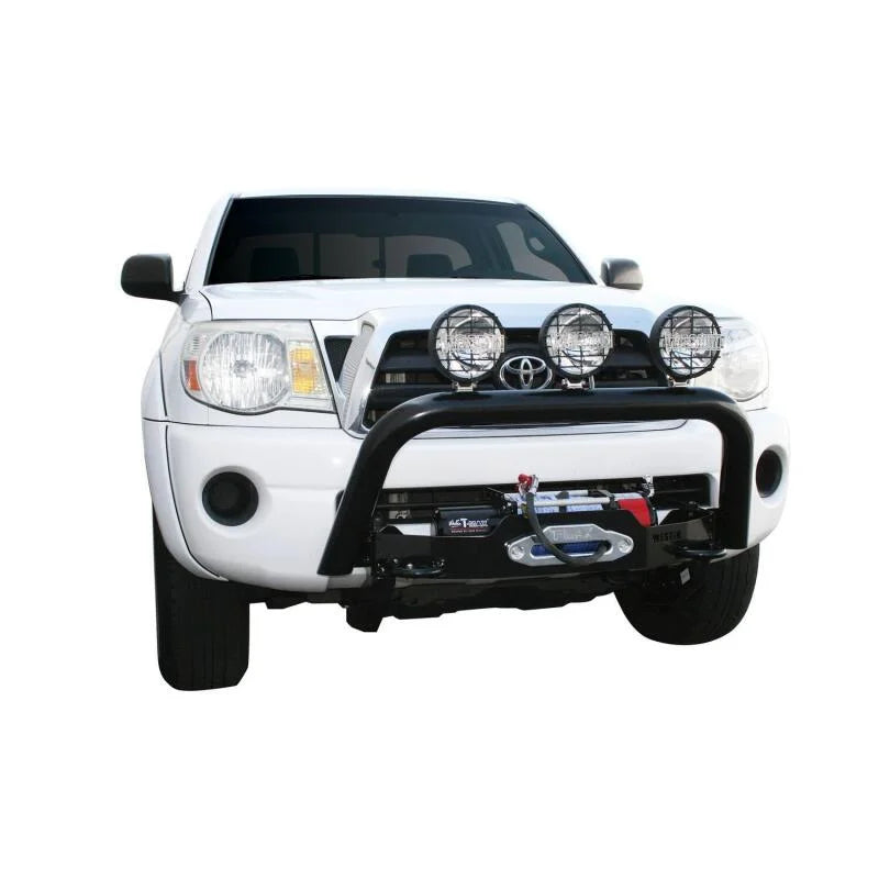 Westin 2015-2018 Chevrolet Suburban/Tahoe MAX Winch Tray - Black - Side View