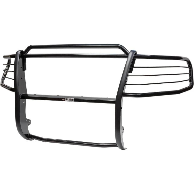 Westin 2015-2018 Chevrolet Suburban/Tahoe Sportsman Grille Guard - Black - Side View