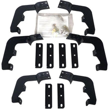 Load image into Gallery viewer, Westin 2015-2018 Chevrolet/GMC Colorado/Canyon Crew Cab Premier Oval Nerf Step Bar Mount Kit - Black - Main Product View