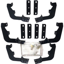 Load image into Gallery viewer, Westin 2015-2018 Chevrolet/GMC Colorado/Canyon Crew Cab Premier Oval Nerf Step Bar Mount Kit - Black - Side View