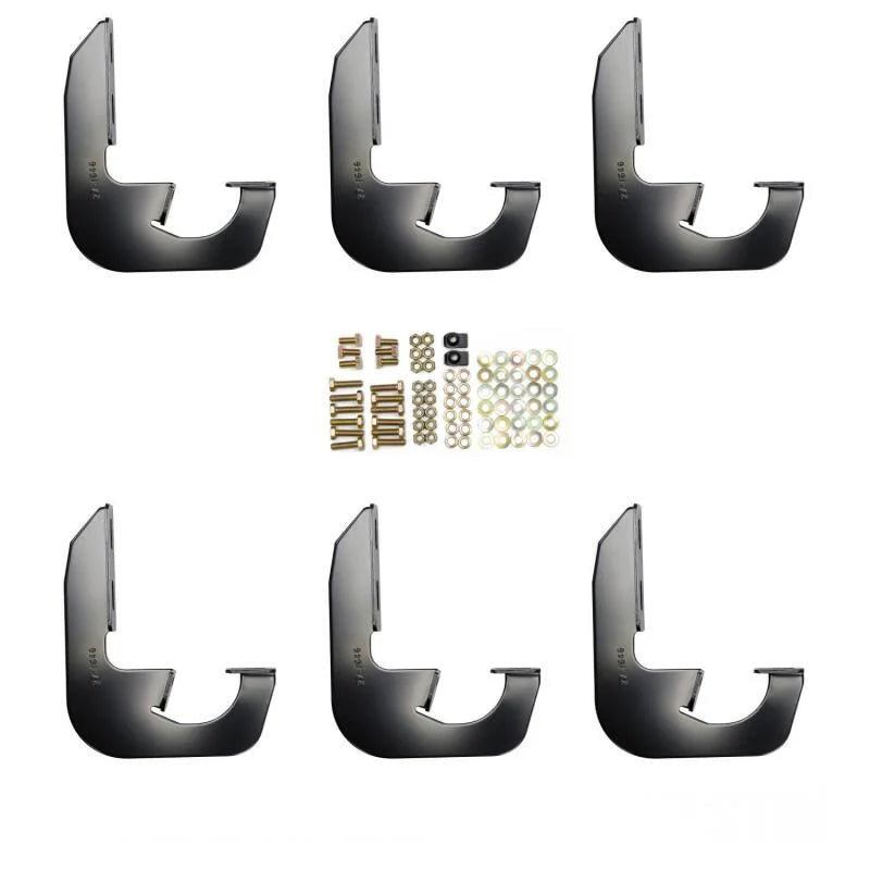 Westin 2015-2018 Chevrolet/GMC Colorado/Canyon Crew Cab Running Board Mount Kit - Black - Main Product View