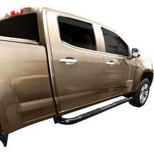Load image into Gallery viewer, Westin 2015-2018 Chevrolet/GMC Colorado/Canyon Extended Cab E-Series 3 Nerf Step Bars - Black - Side View