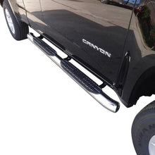 Load image into Gallery viewer, Westin 2015-2018 Chevrolet/GMC Colorado/Canyon Extended Cab PRO TRAXX 4 Oval Nerf Step Bars - SS - Side View