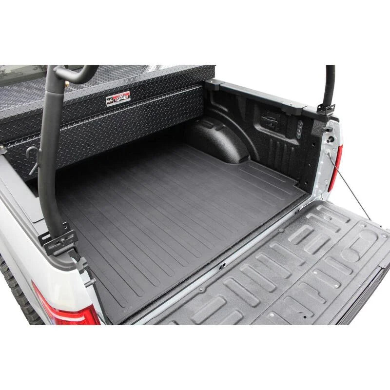 Westin 2015-2018 Ford F-150 (6.5ft Bed) Truck Bed Mat - Black - Back View