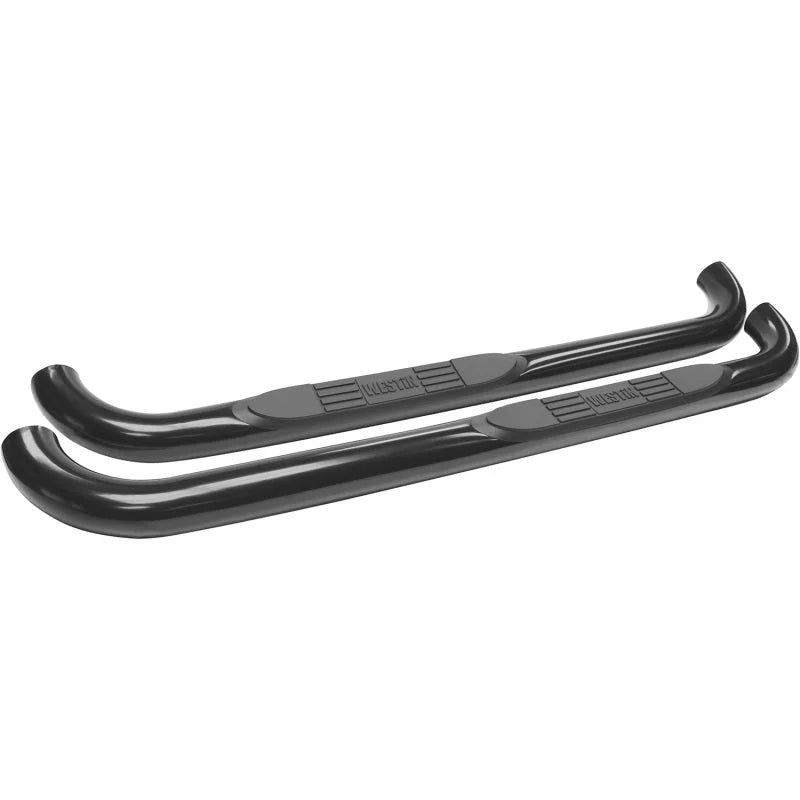 Westin 2015-2018 Ford F-150 Reg Cab E-Series 3 Nerf Step Bars - Black - Main Product View