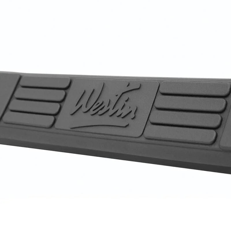 Westin 2015-2018 Ford F-150 Reg Cab Signature 3 Nerf Step Bars - Black - Side View
