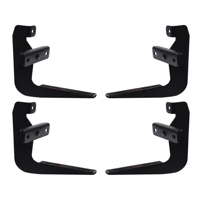 Westin 2015-2018 Ford F-150 Reg/SuperCab Running Board Mount Kit - Black - Side View