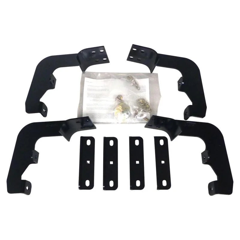 Westin 2015-2018 Ford F-150 Reg/SuperCab/SuperCrew Premier Oval Nerf Step Bar Mount Kit - Black - Main Product View