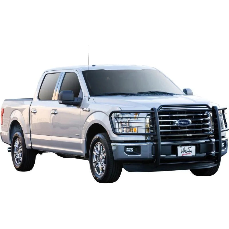Westin 2015-2018 Ford F-150 Sportsman Grille Guard - Black - Back View