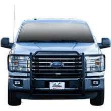 Load image into Gallery viewer, Westin 2015-2018 Ford F-150 Sportsman Grille Guard - Black - Installation View