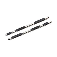 Load image into Gallery viewer, Westin 2015-2018 Ford F-150 SuperCab (6.5ft Bed) PRO TRAXX 5 WTW Oval Nerf Step Bars - SS - Main Product View