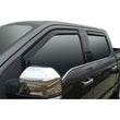 Load image into Gallery viewer, Westin 2015-2018 Ford F-150 SuperCrew Wade In-Channel Wind Deflector 4pc - Smoke - Side View
