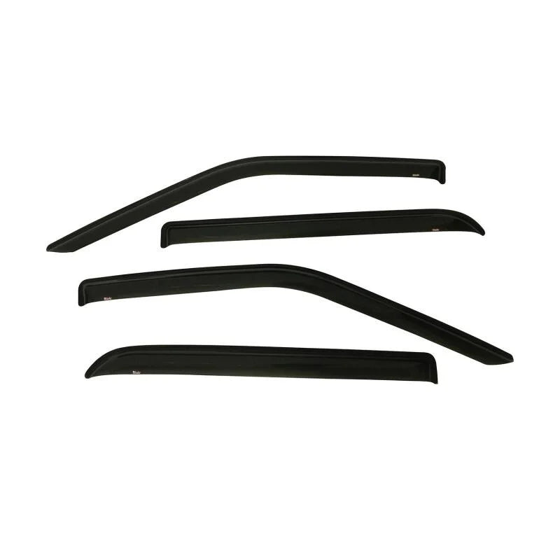 Westin 2015-2018 Ford F-150 SuperCrew Wade Slim Wind Deflector 4pc - Smoke - Main Product View