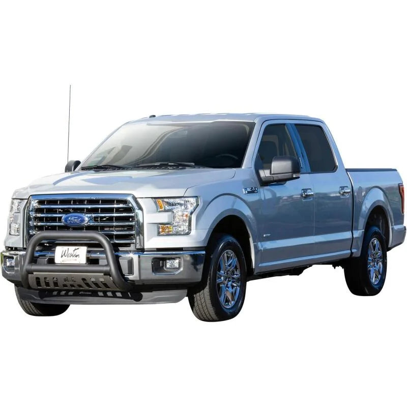 Westin 2015-2018 Ford F-150 Ultimate Bull Bar - Black - Installation View