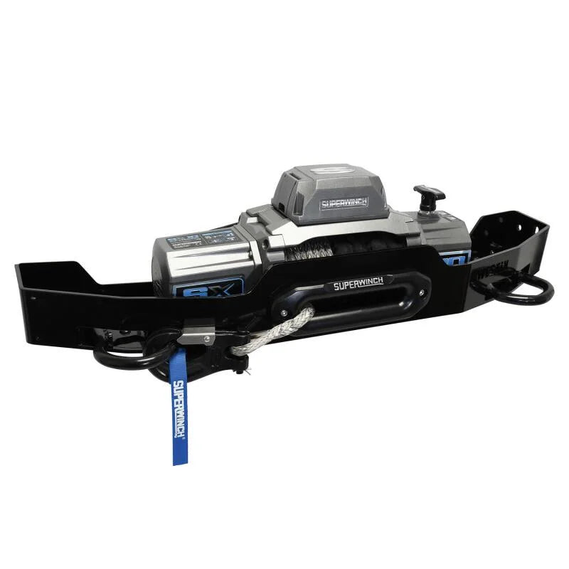 Westin 2015-2018 Ford F-150/F-150 XL SSV MAX Winch Tray - Black - Side View