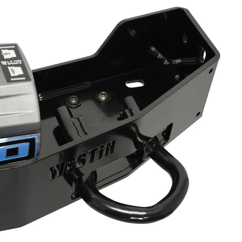 Westin 2015-2018 Ford F-150/F-150 XL SSV MAX Winch Tray - Black - Back View