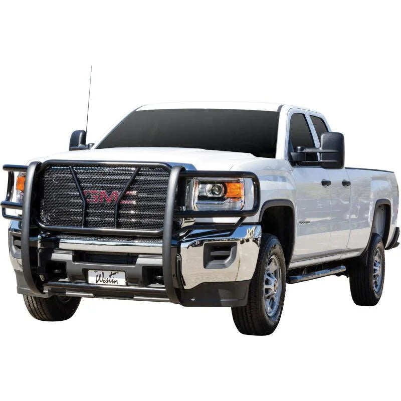 Westin 2015-2018 GMC Sierra 2500/3500 HDX Grille Guard - Black - Additional View 5
