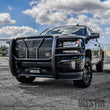 Load image into Gallery viewer, Westin 2016-2018 Chevrolet Silverado 1500 HDX Grille Guard - Black - Back View