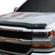 Load image into Gallery viewer, Westin 2016-2018 Chevrolet Silverado 1500 Wade Platinum Bug Shield - Smoke - Side View