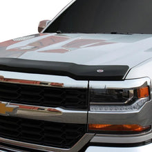 Load image into Gallery viewer, Westin 2016-2018 Chevrolet Silverado 1500 Wade Platinum Bug Shield - Smoke - Side View