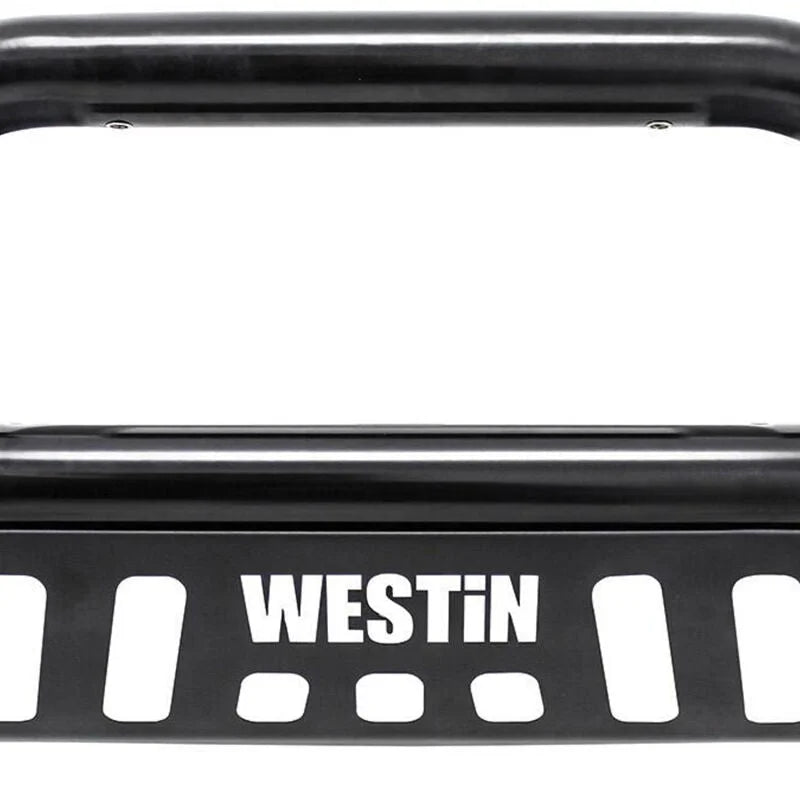 Westin 2016-2018 Chevy Silverado 1500 E-Series Bull Bar - Black - Side View