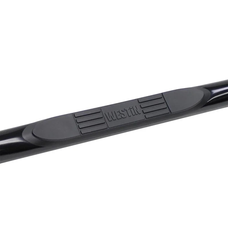 Westin 2016-2018 Nissan Titan XD Crew Cab E-Series 3 Nerf Step Bars - Black - Back View
