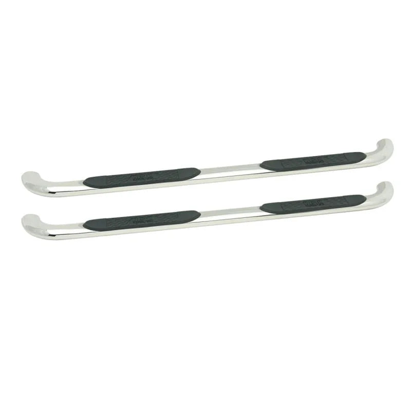 Westin 2016-2018 Nissan Titan XD Crew Cab Platinum 4 Oval Nerf Step Bars - SS - Main Product View