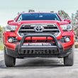 Load image into Gallery viewer, Westin 2016-2018 Toyota Tacoma E-Series Bull Bar - Black - Back View
