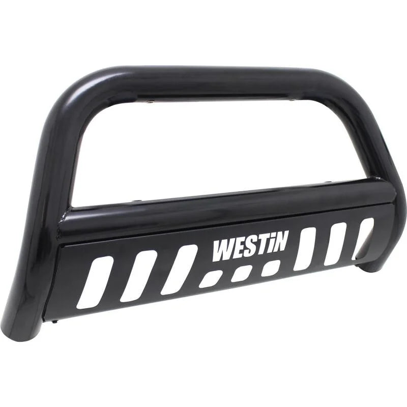 Westin 2016-2018 Toyota Tacoma E-Series Bull Bar - Black - Installation View