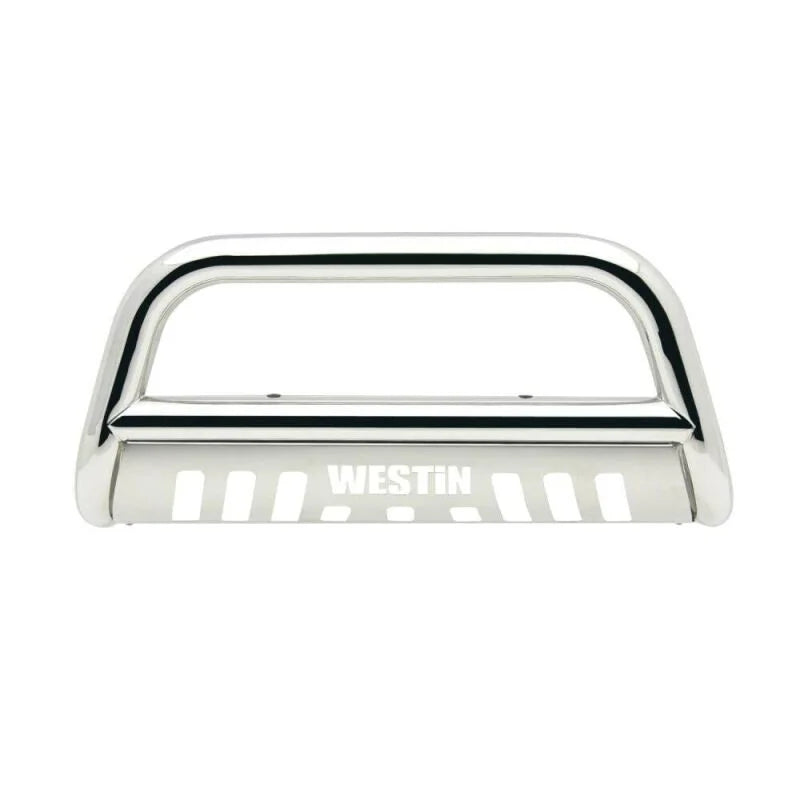 Westin 2016-2018 Toyota Tacoma E-Series Bull Bar - SS - Side View