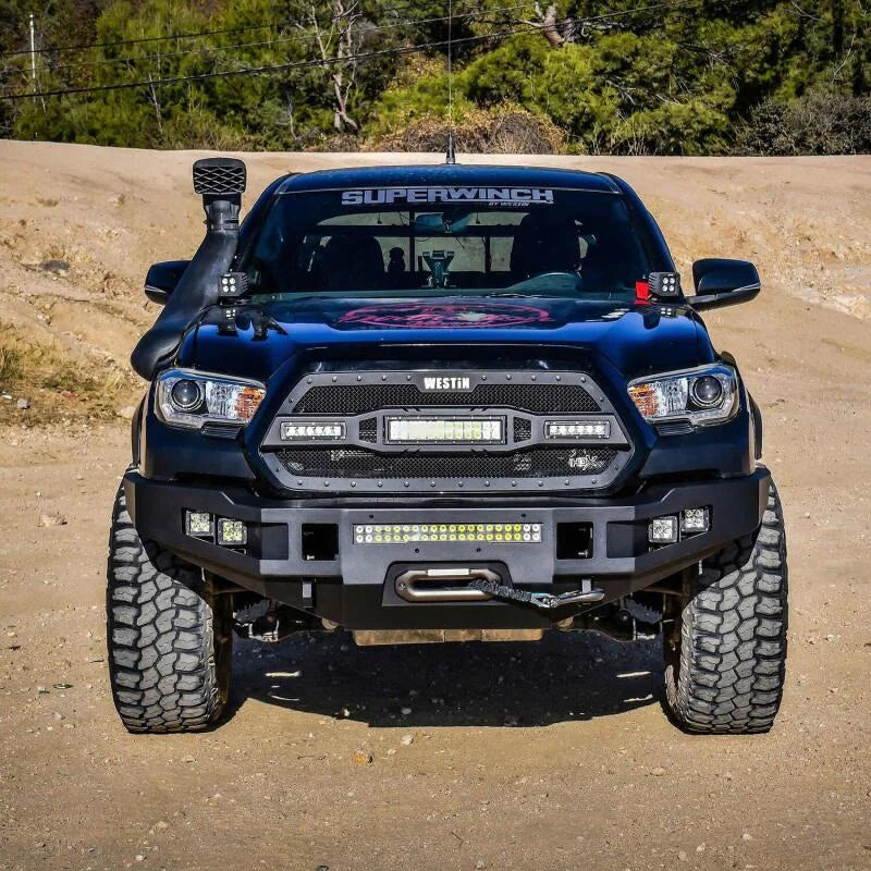 Westin 2016-2023 Toyota Tacoma Pro-Series Front Bumper - Textured Black - Additional View 5