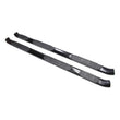 Load image into Gallery viewer, Westin 2017-2018 Ford F-250/350 Crew Cab (8ft Bed) PRO TRAXX 5 WTW Oval Nerf Step Bars - Black - Back View