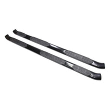 Load image into Gallery viewer, Westin 2017-2018 Ford F-250/350 Crew Cab (8ft Bed) PRO TRAXX 5 WTW Oval Nerf Step Bars - Black - Back View