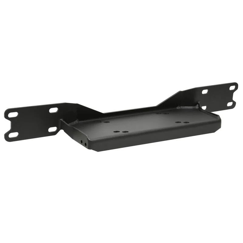 Westin 2018-2021 Jeep JL Wrangler (2dr/4dr) WJ2 Winch Tray - Black - Main Product View