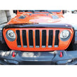 Load image into Gallery viewer, Westin 2018 Jeep Wrangler JL Wade Platinum Bug Shield - Smoke - Side View